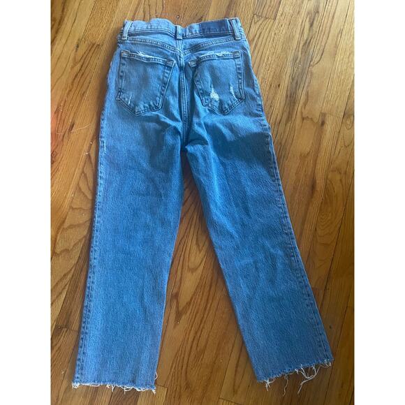 Abercrombie & Fitch Ultra High Rise 90s Straight Jean Size 25/0 - Picture 2 of 3
